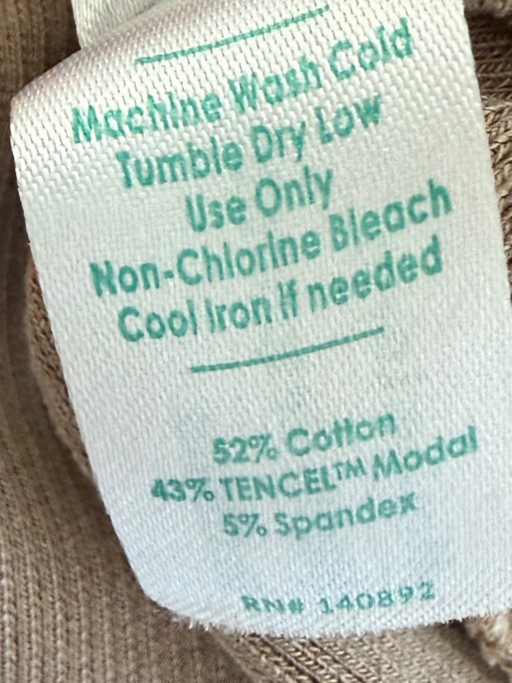 Marine Layer's Cropped Ribbed Tee - Picture 3 of 3